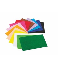 [1661-11] Hoja goma eva tipo toalla naranja 40x60