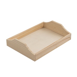 [798] BANDEJA CON ASA MADERA FAIBO REF 798 24x17