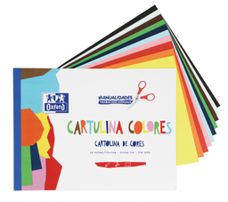 [400147983] Cartulinas manualidades Bloc 10hojas Oxford