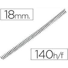 [ESP91518] Espiral metálica 18 mm Caja 100 unidades