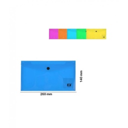 [PC007] Carpeta sobre con boton 235mm x 130mm colores