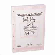 Recambio 120 hojas a color