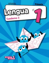 [9788469837269] Cuaderno 3 lengua 1 prim pauta pieza a pieza anaya