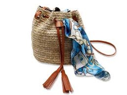 Bolso decoración pañuelo Menorca