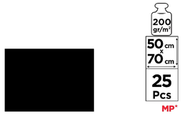 [pn451] Cartulina 50 x 70 negro