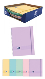 [400146218] Carpeta 30 fundas A4 c/goma surtido pastel Oxford