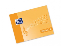 [378534] LIBRETA GRAPADA MUSICA 5 PENTAGRAM 4mm APAISADO A5