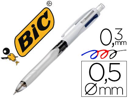 Bolígrafo+portaminas Bic 4 en 1