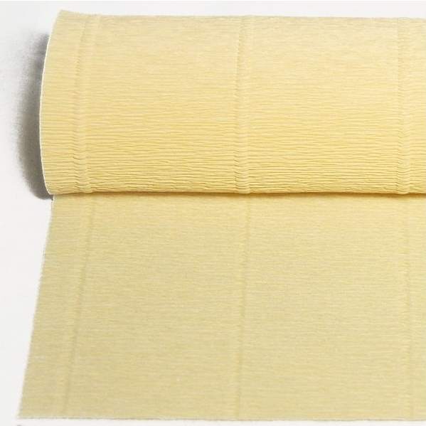 Papel crepe crema 0.5cm*2.5mt. Canson