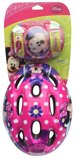 Casco y codera y rodillera Minnie