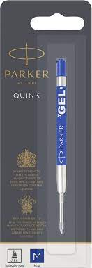 Recambio bolígrafo gel parker azul