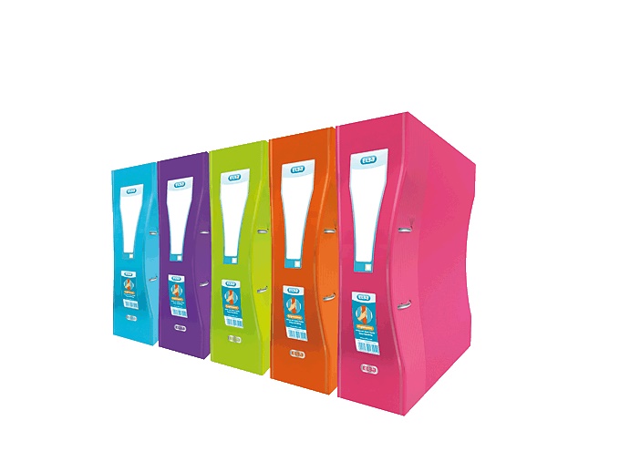 Archivador A4 colores variados PP elba