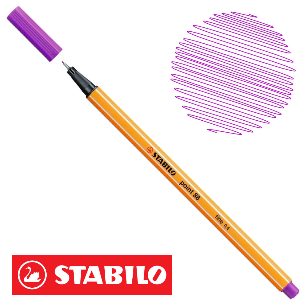 Fineliner stabilo point 88/58 lila