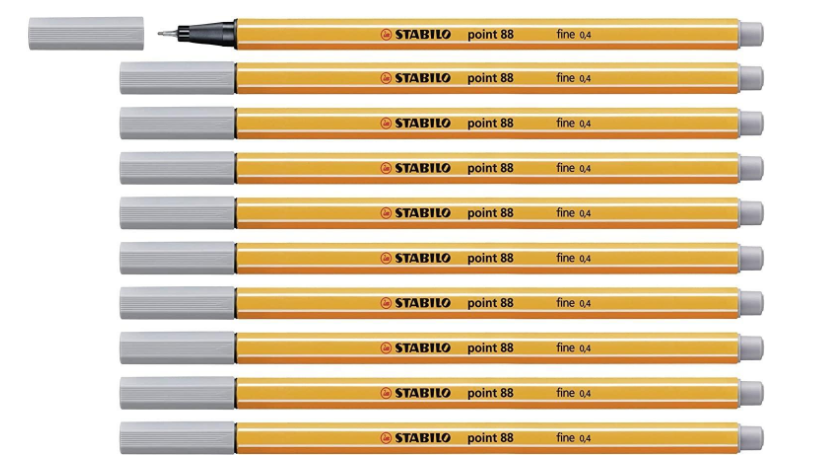 Fineliner stabilo point 88- nº96 gris