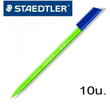 Rotuladores Staedtler 326-51 verde claro c/10u.