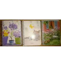 Cuaderno espiral A4 paisajes cuadr. 5*5 herlitz