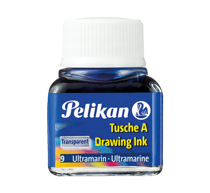 Tinta china 10ml azul Pelikan