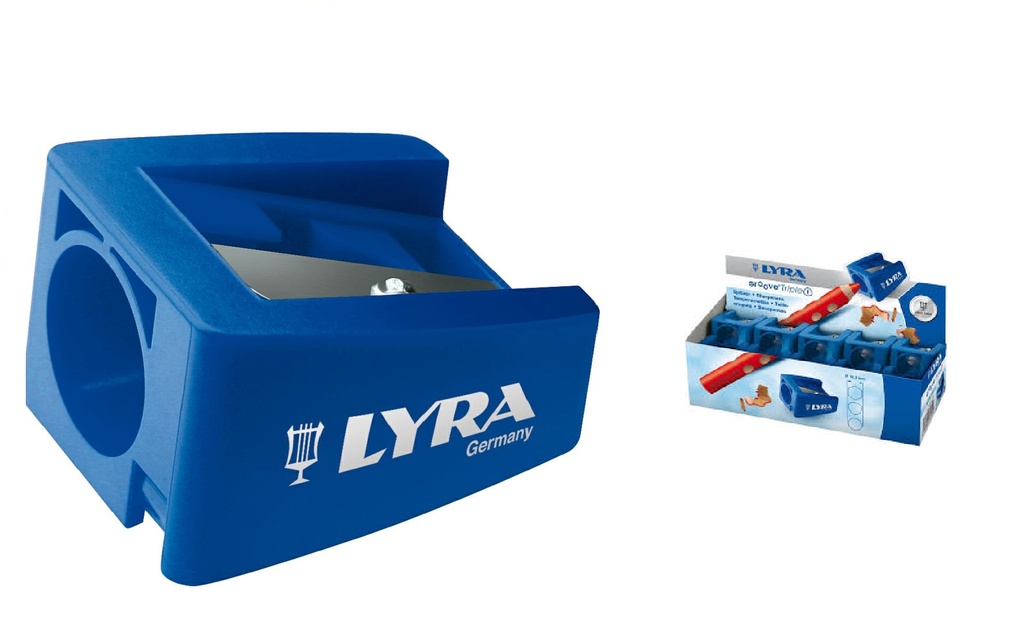 SACAPUNTAS TRIPLE LYRA Caja 20u