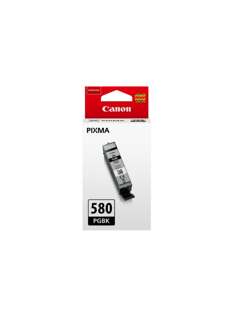 Cartucho tinta original canon pixma pg580 negro