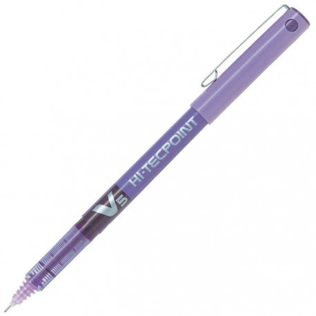 Roller Pilot v5 violeta 0.5 tinta liquida