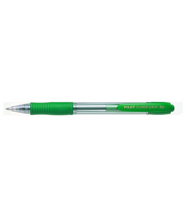 Bolígrafo Pilot supergrip m verde