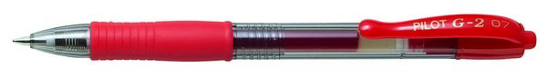 Bolígrafo Pilot g-2 rojo ref. Bl-g2-7-r