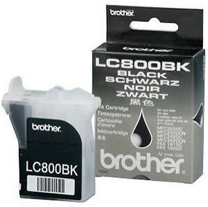 Cartucho tinta original Brother lc800bk negro