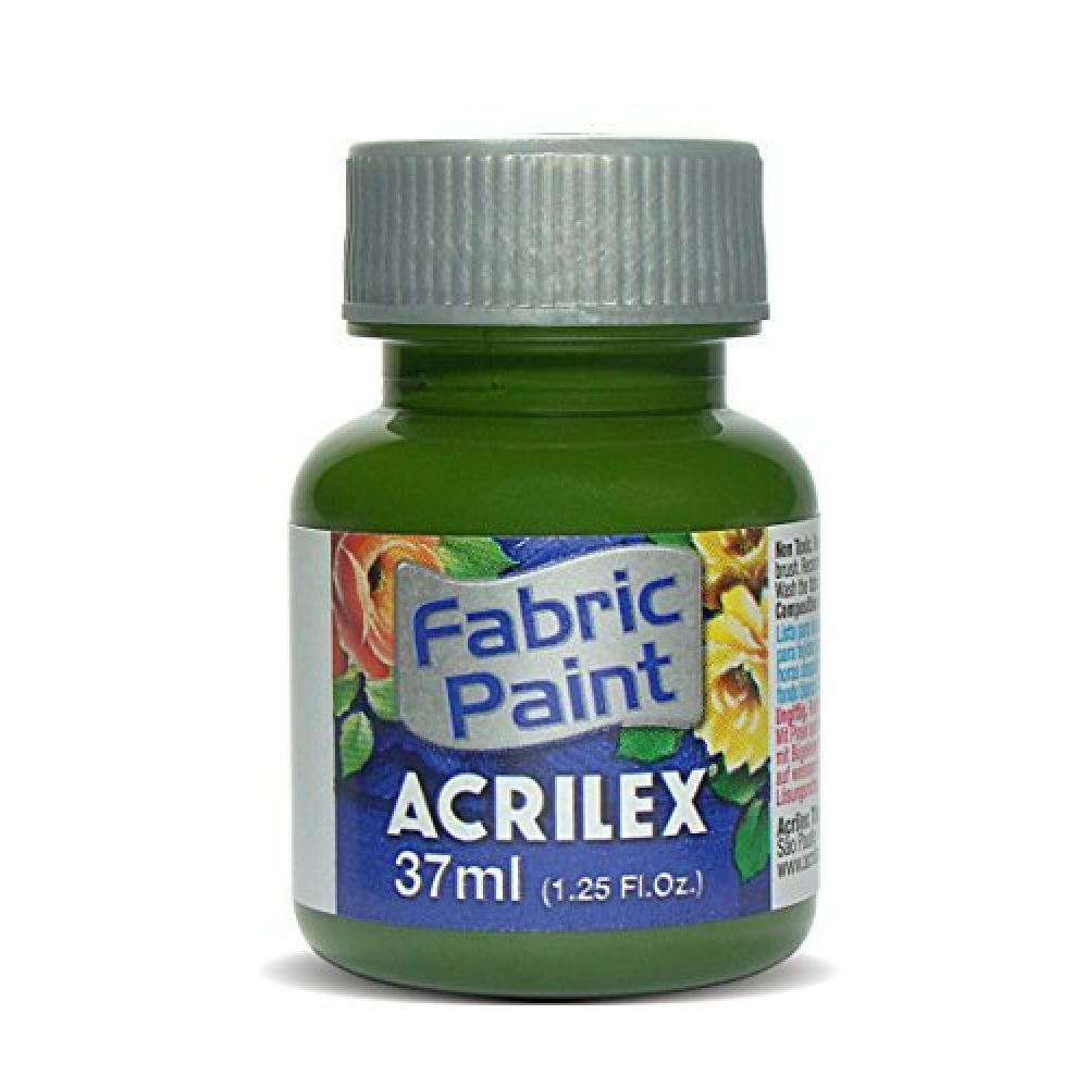 Pintura tela Acrilex verde oliva 545