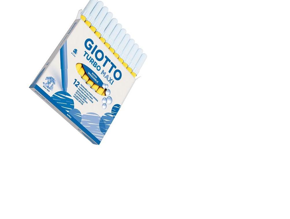 Giotto Turbo Maxi amarillo oscuro- caja 12 uds