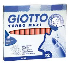 Giotto turbo maxi rosa . Caja 12 uds