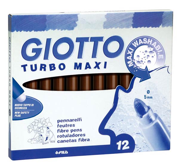 Giotto maxi turbo verde claro caja 12 u