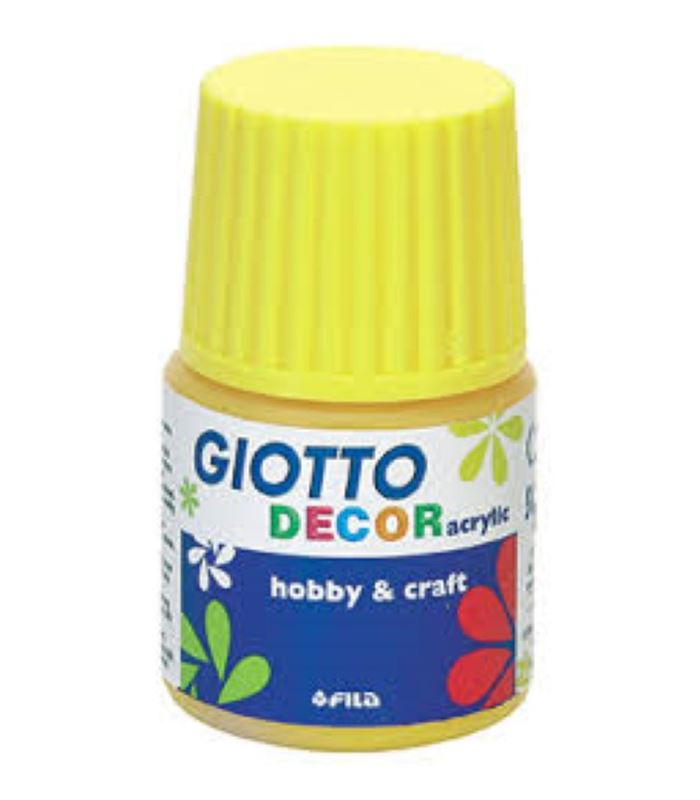 GIOTTO DECOR ACRYLIC AMARILLA 50ml