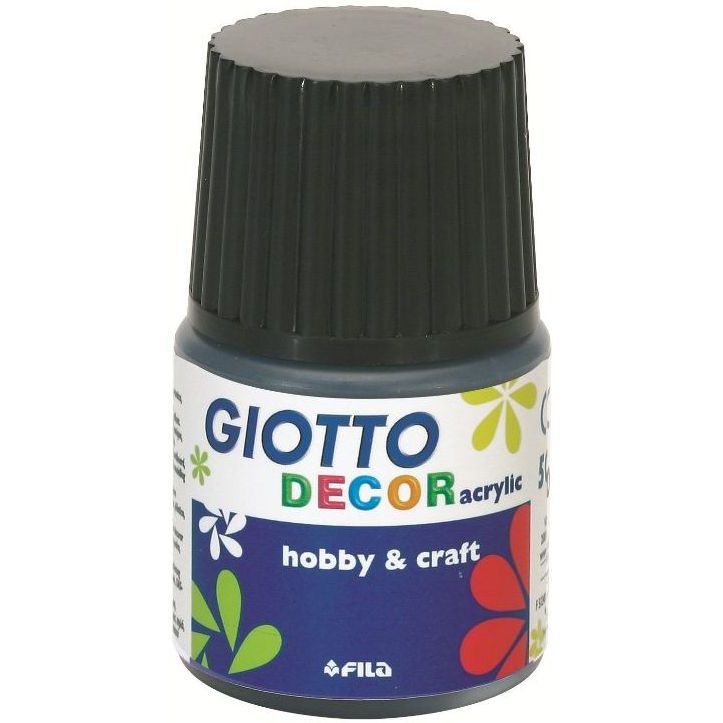 PINTURA GIOTTO DECOR ACRYLIC NEGRA 50ml