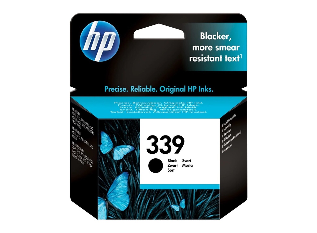 Cartucho tinta original hp 339 negro