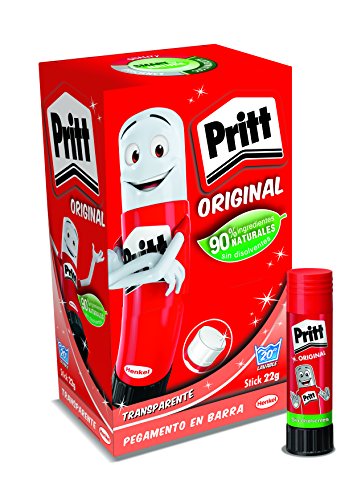 Exp. 15 barras pegamento pritt 22 grs.