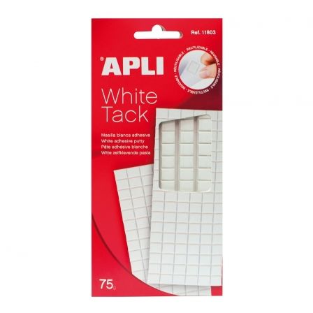 Masilla adhesiva blanca tack Apli 75g