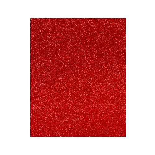 Goma eva purpurina roja 40*60 Apli 3hojas