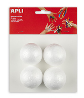 Bolas porexpan 5mm pack. 4unid