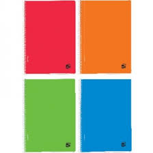 Cuaderno  microperforado 5x5 tapa extradura 160h