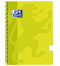 Cuaderno espir. T/ plast verd oxford 1lin 80h 90gr