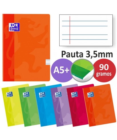 Libreta grapada TB A5 48H Pauta 3,5mm Oxford
