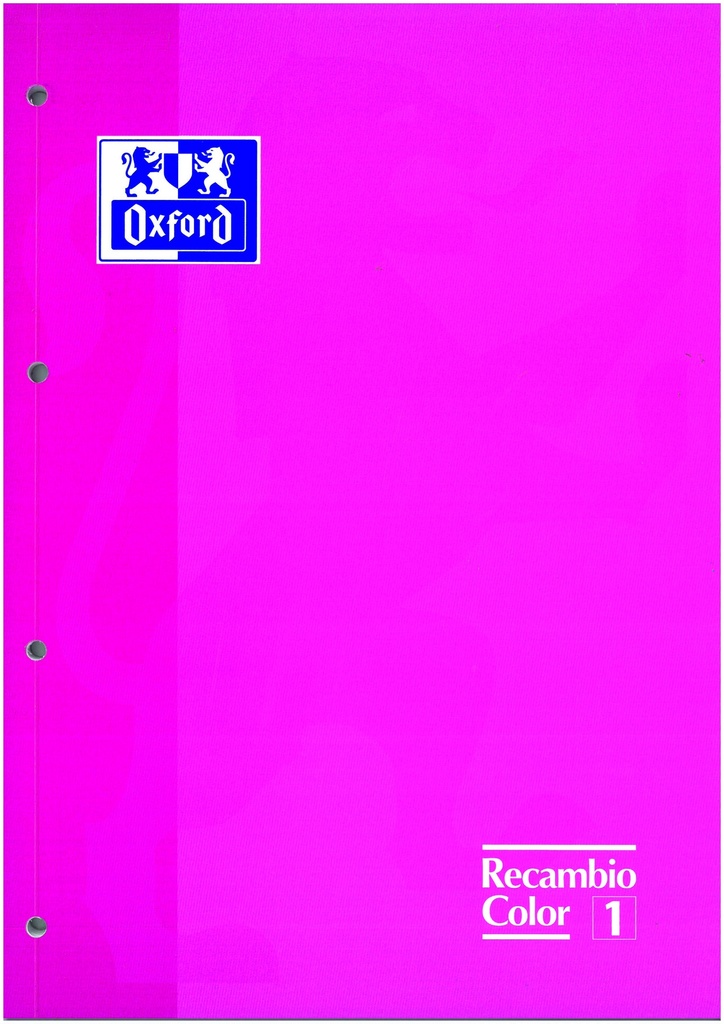 Recambio oxford classic A4 fucsia 5x5 80h 90g