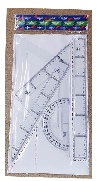 CAJA REGLAS JUNIOR 30cm 20u