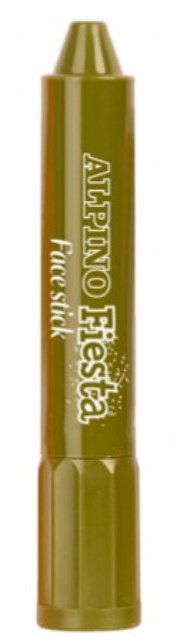 Maquillaje face stick verde camuflaalpino caja 6u.