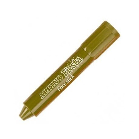 Maquillaje face stick verde camuflaalpino caja 6u.