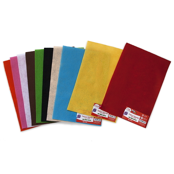 Bolsa 10 fieltro 220g. 1.3mm 30x45 surt.