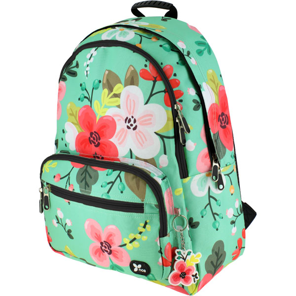 Mochila grande noa 18 flores