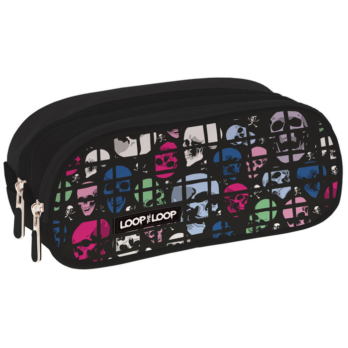 Porta todo doble loop20skulls