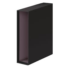 Funda archivador folio negro MTL