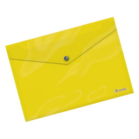 Sobre clip folio PP. Amarillo ref.91173